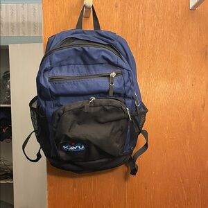 Kavu Blue and Black Backpack